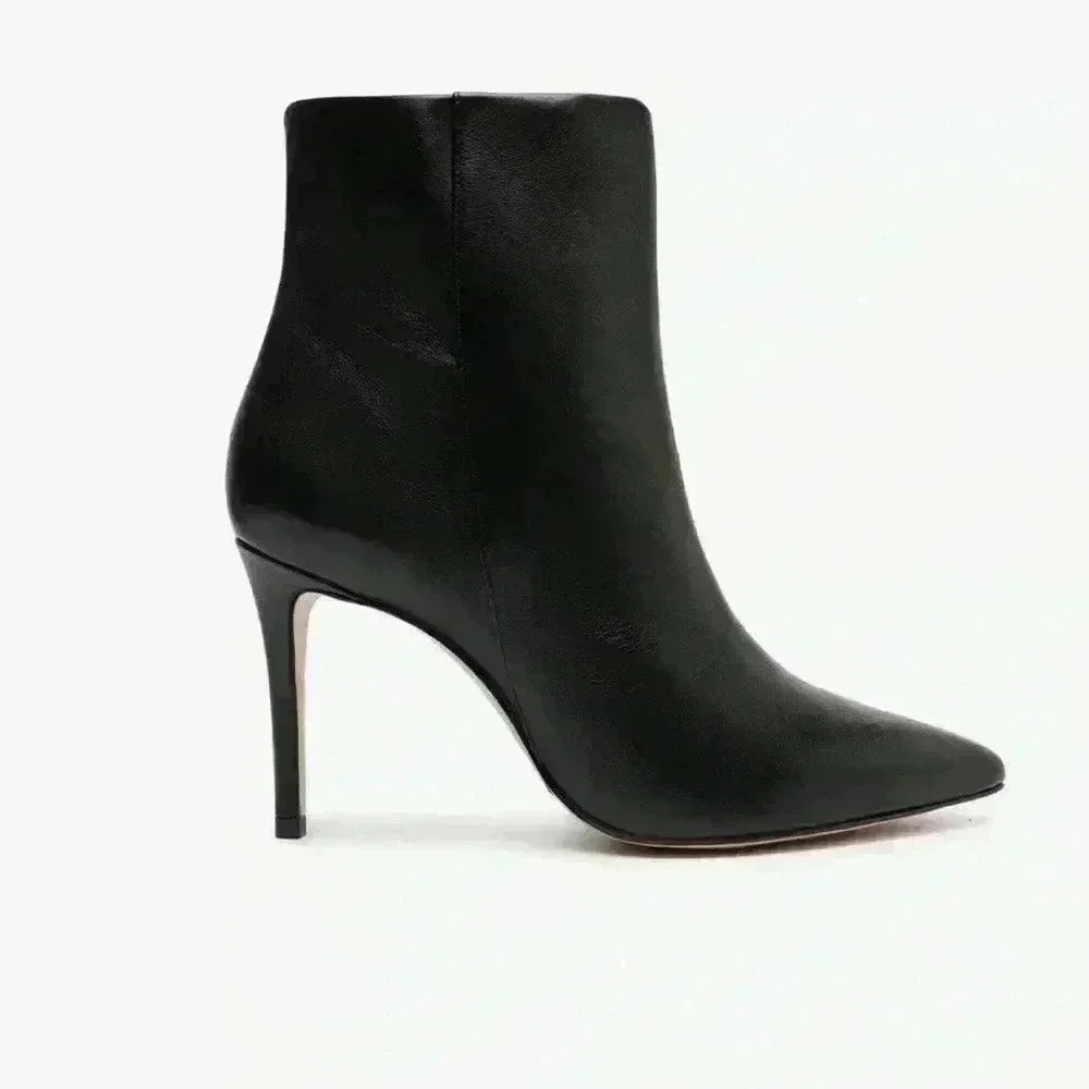 SCHUTZ Black Heeled Boots
